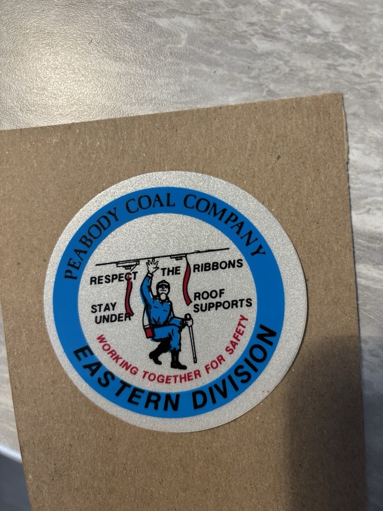 coal mining stickers(2026 Listing) Nice Peabody