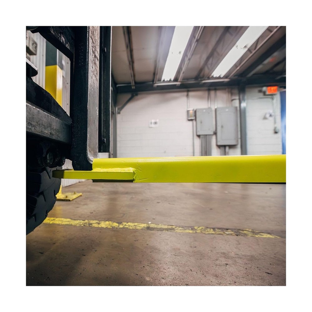 Titan Attachments Pallet Forklift Extensions, 72" Long x 4.5" Inside Width, H...