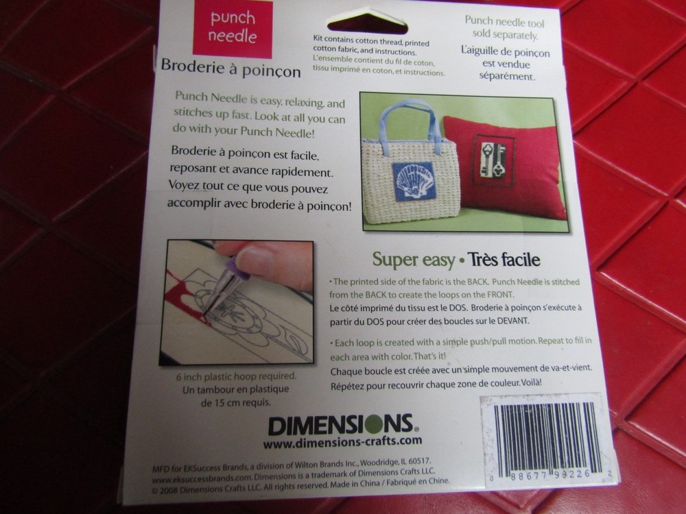 Dimensions TWO TONE TREE Punch Needle KIT
