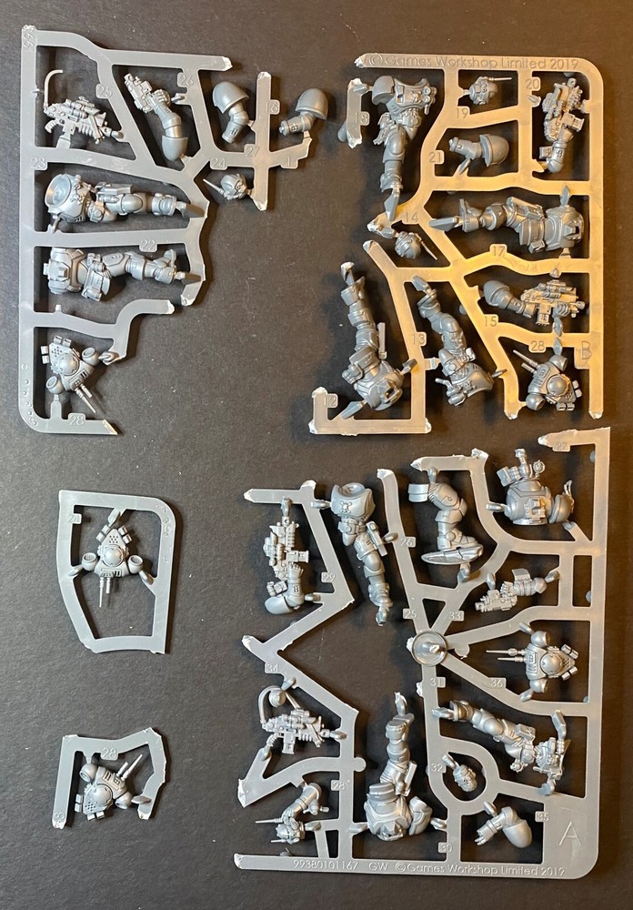 Infiltrator Squad A Sergeant Comms Array Space Marines Warhammer 40k - NoS (x5)