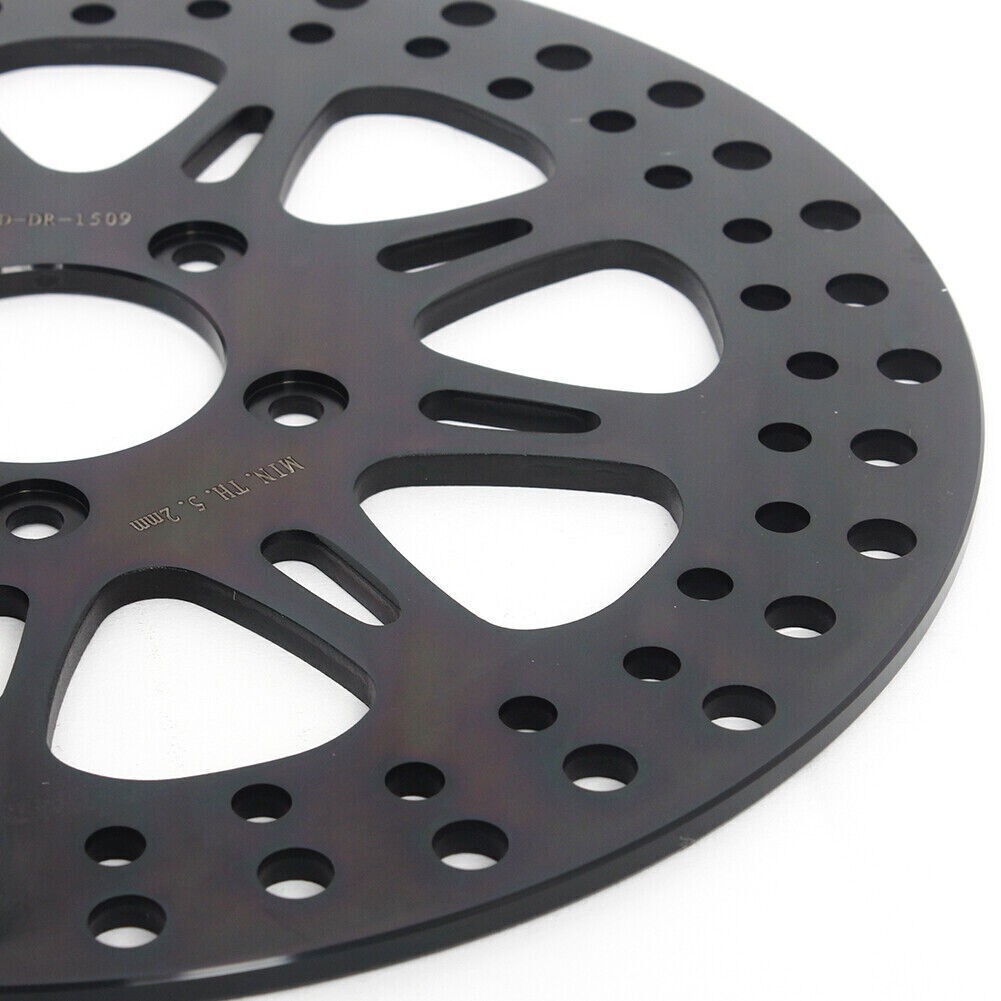 Front & Rear 11.5" Brake Rotors Pads Dyna Wide Glide Super Glide Low Rider 00-05