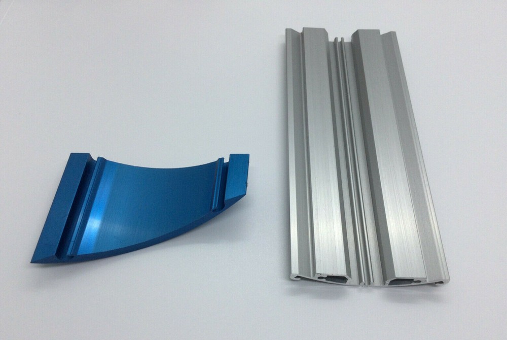 Mirtec Accentia Curved Anodized Aluminum Sign Frame Component Samples Accents