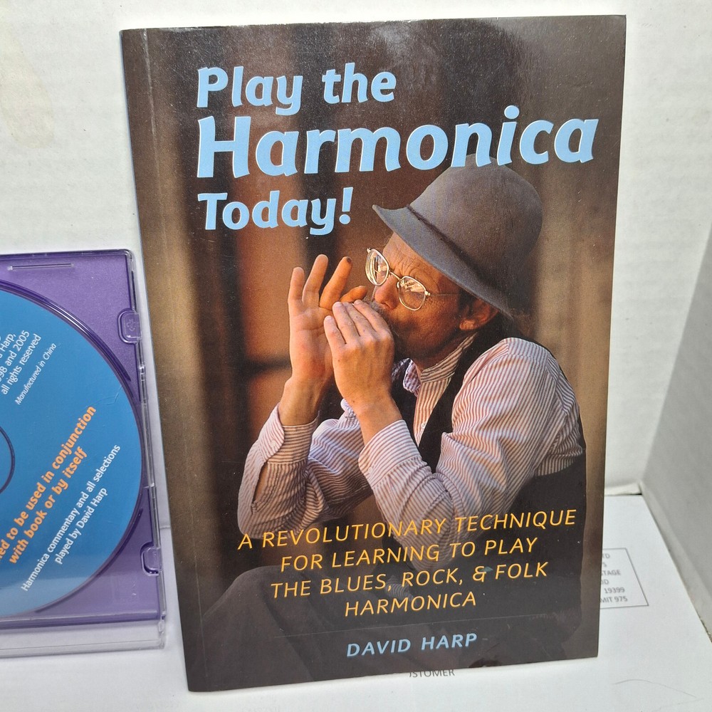 Mud Puddle Books Harmonica Instruction Book & CD" Play the Harmonica Today "2005
