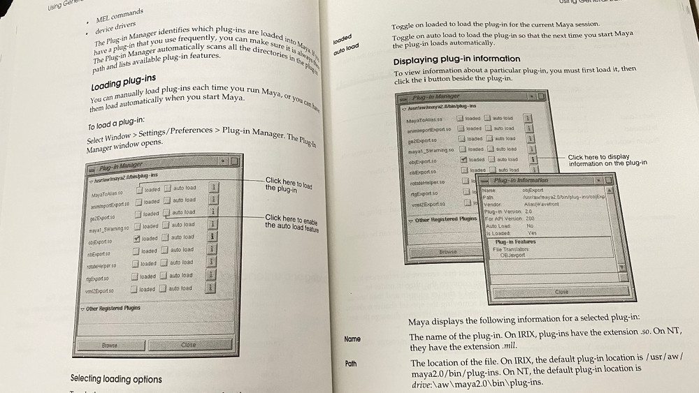 Alias Wavefront Maya 3 Manuals - Silicon Graphics