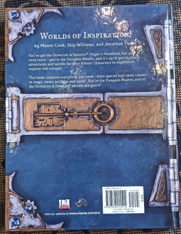 D20 Dungeons and Dragons Dungeon Masters Guide