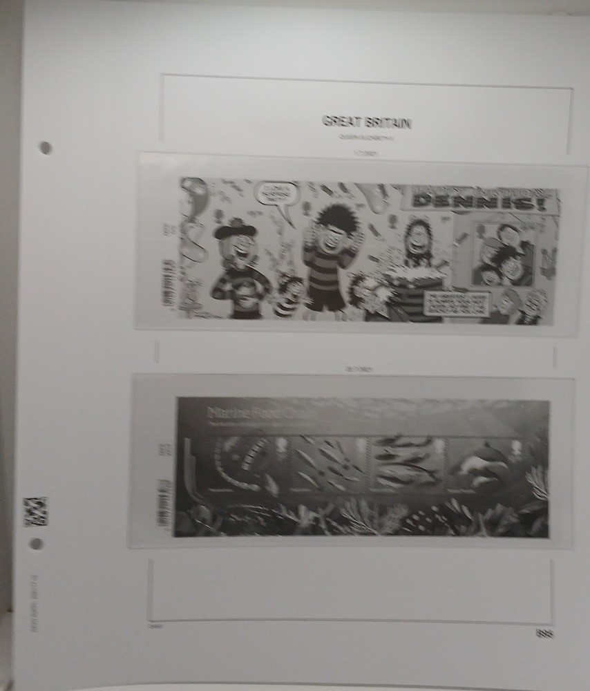 Great Britain 2021 Davo Album Hingless Supplement