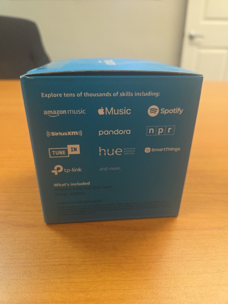 Amazon Echo Dot (3rd Generation) Smart Speaker - Charcoal Brand New Never Opened