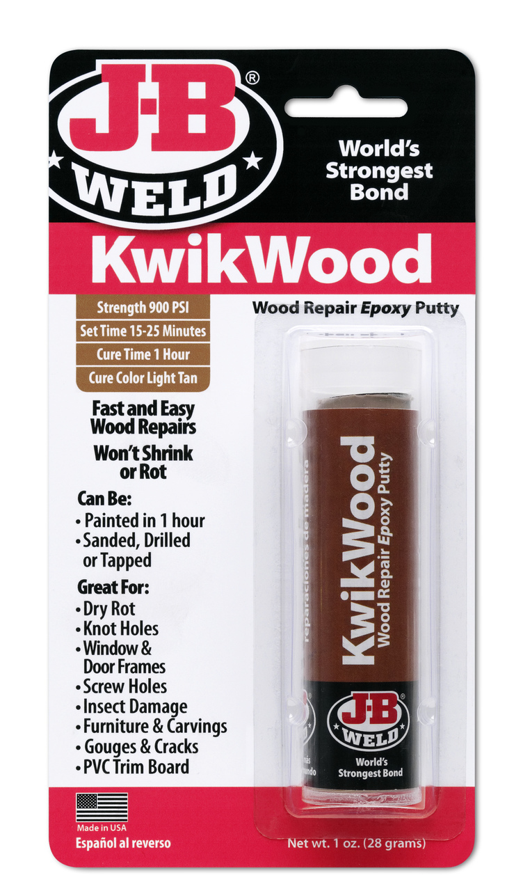 JB Weld 8257 KwikWood Epoxy Putty