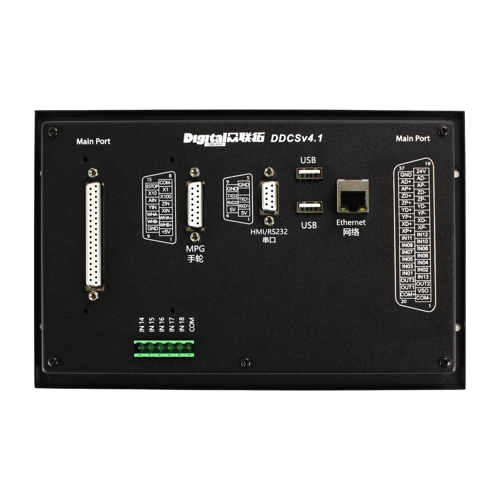 US丨4 Axis CNC Engraver Machine System Offline Standalone Controller PLC DDCSV4.1