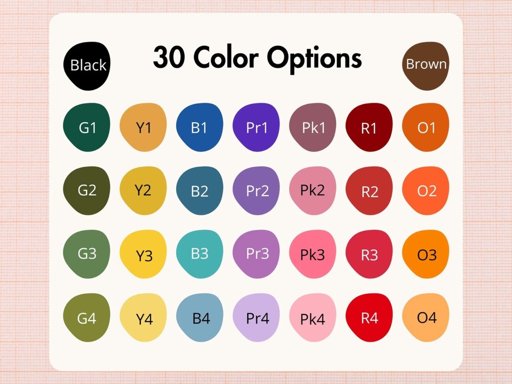 Personalized 4x6 Blank Notepad - Font and Color Options