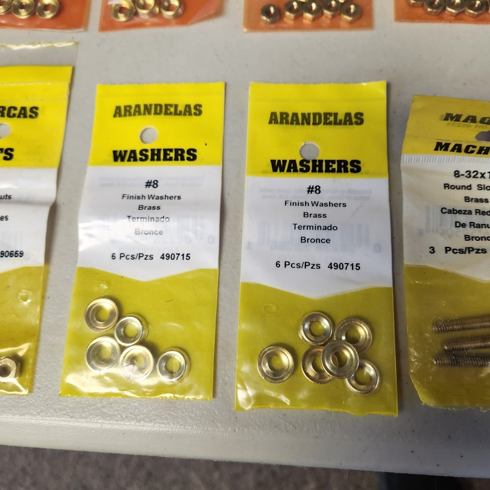 Brass Hardware - 38 Packs, Hasps, Sash Locks & more