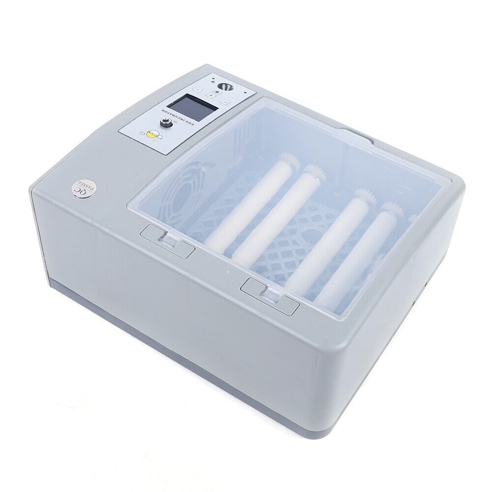 16 Chicken Egg Incubator Automatic Turner Fit Hatching Eggs With Temp Control