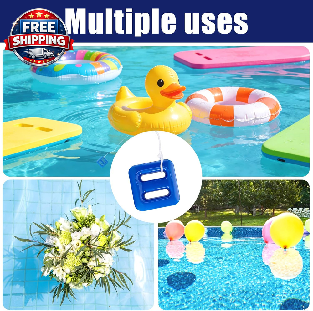 2 Pack 150G Pool Float Anchor Replacement Set, Pool Fountain Float Weight with S
