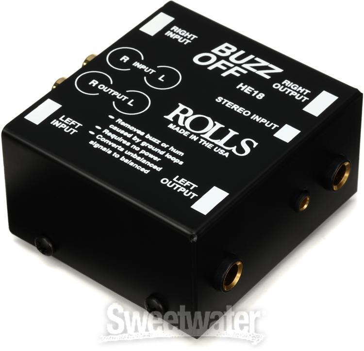Rolls HE18 2-channel Audio Hum and Buzz Remover