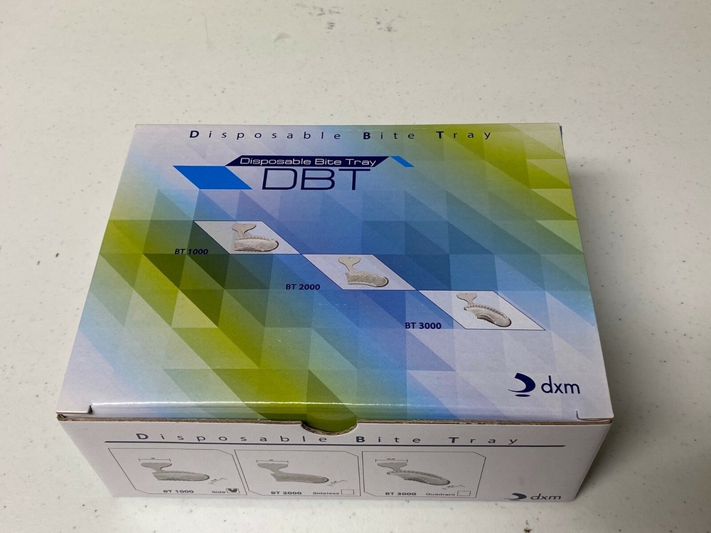 Dental Disposable Impression Bite Tray DIBT stainless edge