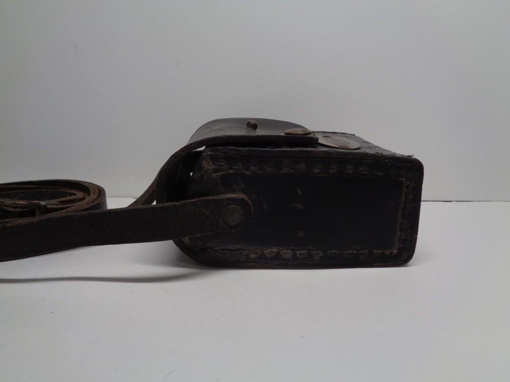 Vintage Dupont Galvanometer with Leather Case UNTESTED