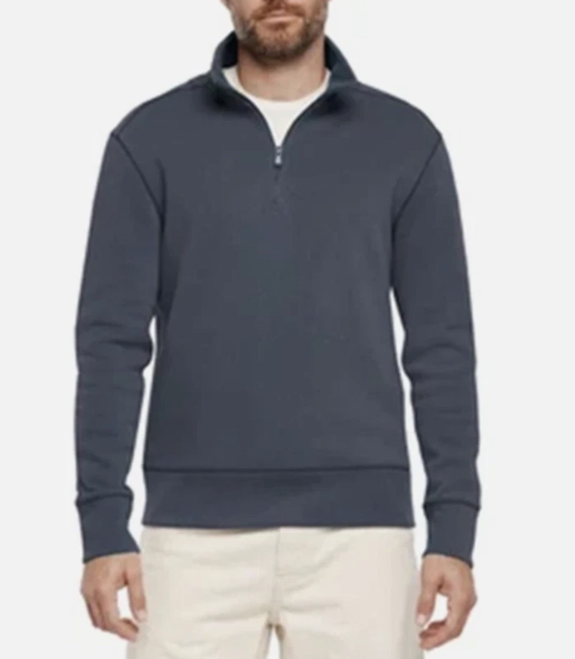 Banana Republic men's Knit 1/4 Zip Pullover