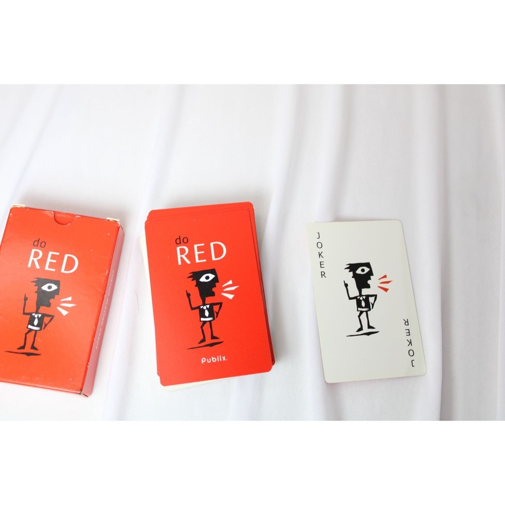 Publix Do Red Publix Playing Cards 89639