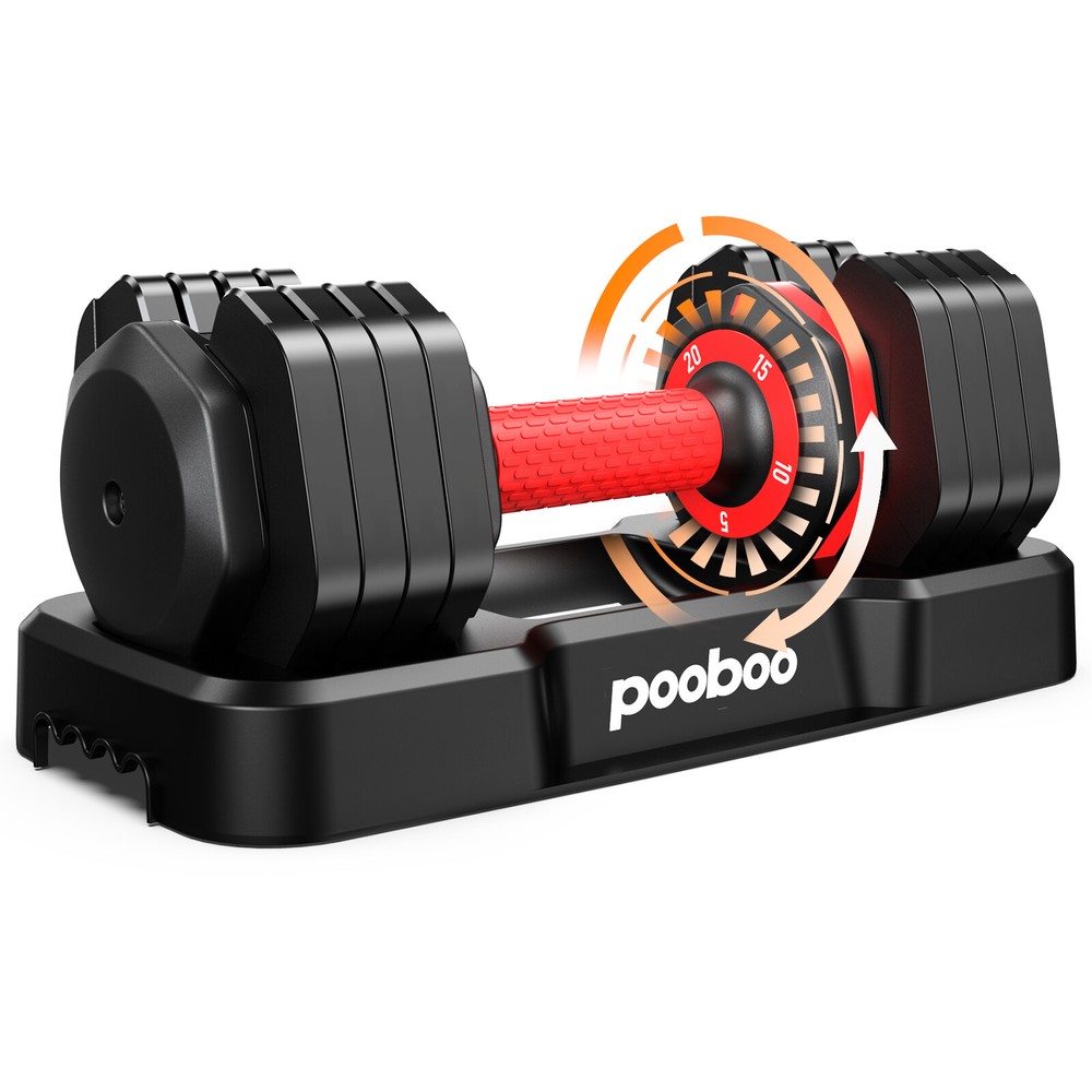 Adjustable Dumbbells Set Quick Adjust Weight Dumbbells Set Exercise Equipment