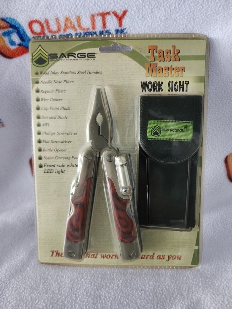 New Sarge SKT-22C Task Master Multi-Tool with Pouch