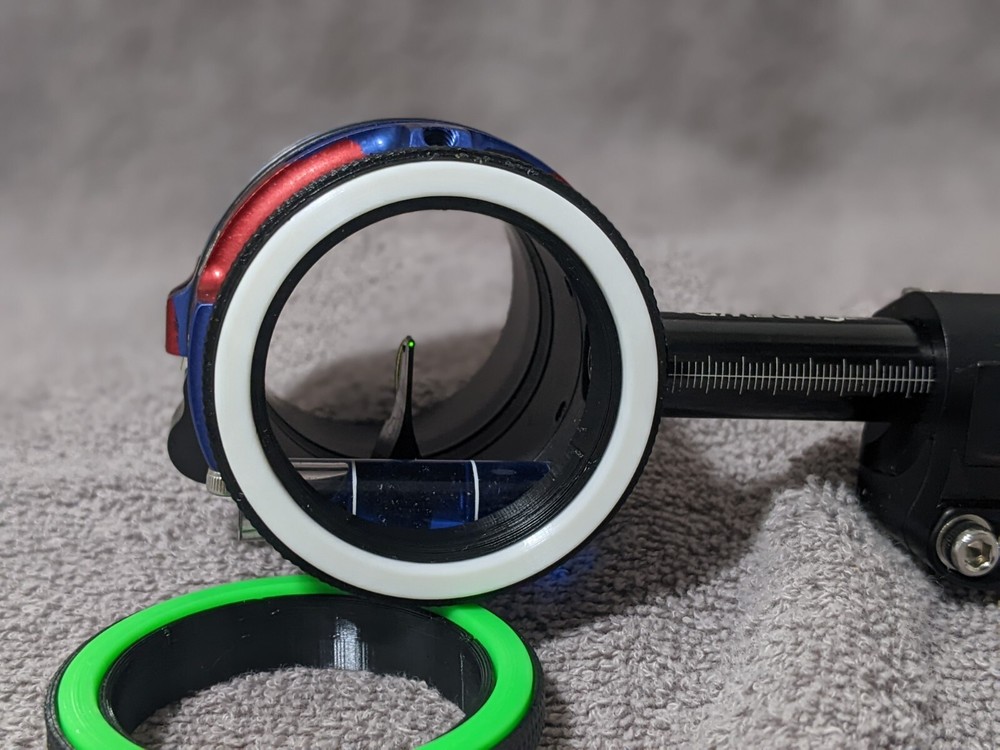 *** Fits Shrewd Optum 40mm Scopes *** Peep Centering Ring Indicator