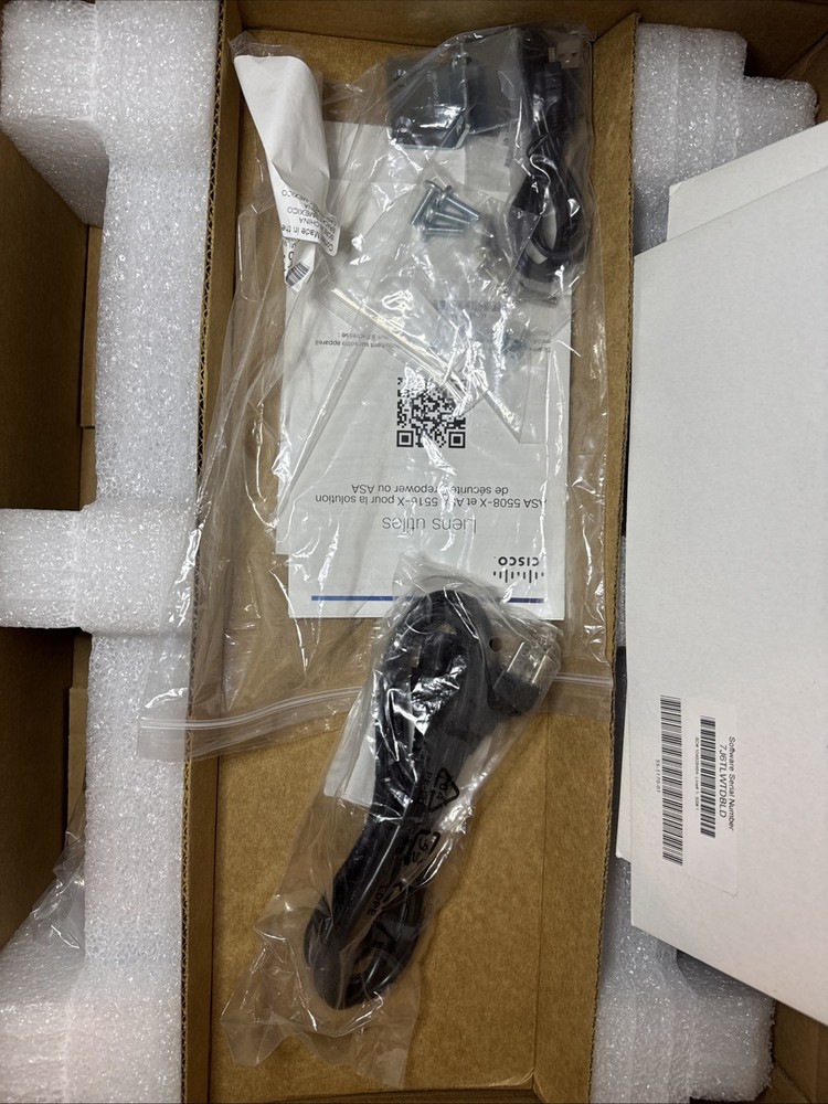 Cisco ASA5508-K9 Firewall Adaptive Security Appliance Open box