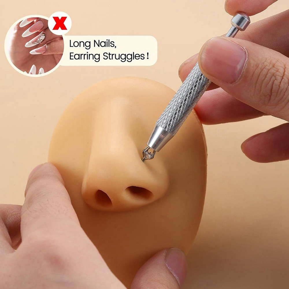 Piercing Kit Grabber Tool Earrings Applicator O1U72041