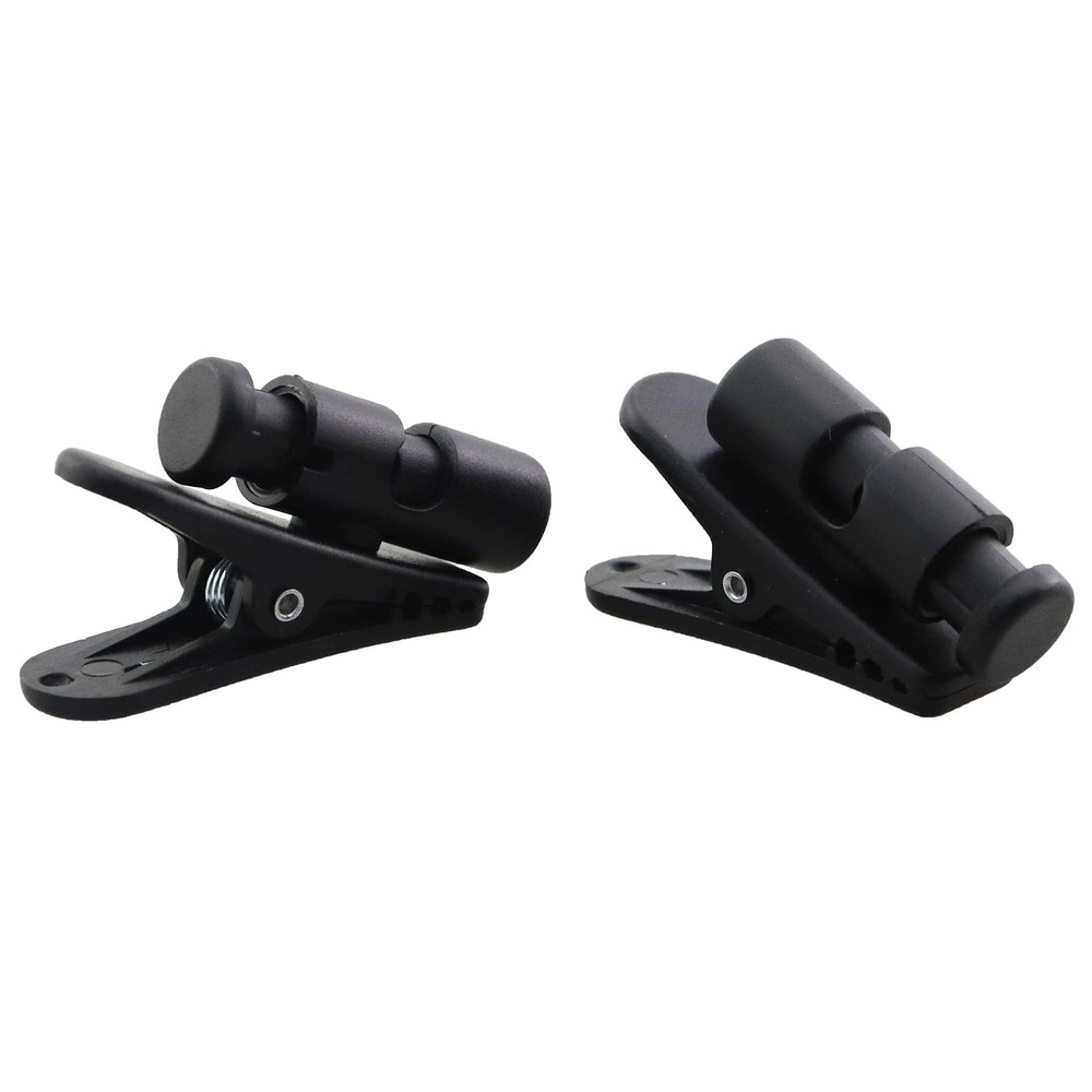 4PCS Rotatable Headphone Cable Clip Large Plastic Thick Cable Clip Cable Clam...