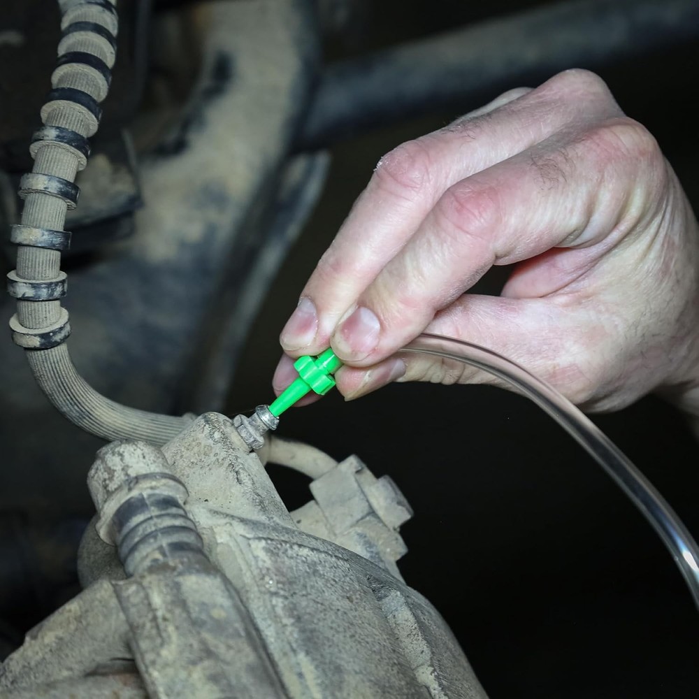 One Man Brake Bleeder Kit with Bottle and Hoses