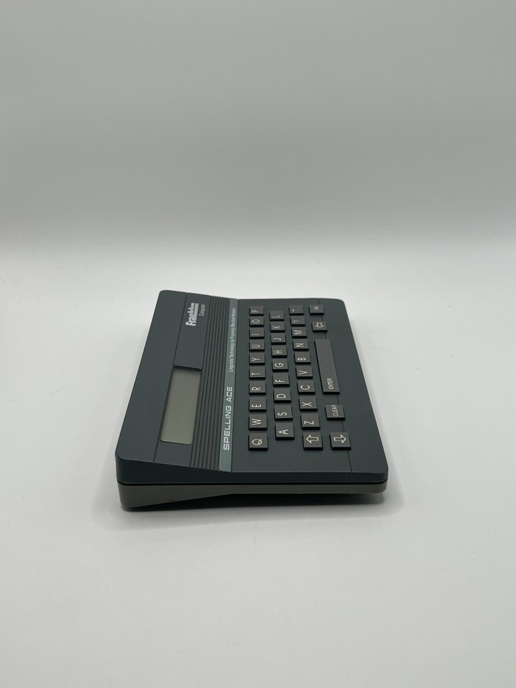 Franklin Computer Spelling Ace Linguistic Technology Merriam Webster SA-98