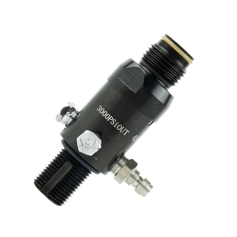 High Performance HPA Output 3000Psi Threaded Valve Regulator Long lasting