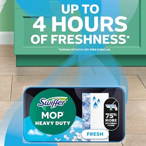 Swiffer Sweep & Mop Deluxe 2-in-1 Multi-Surface 1 Count (Pack of 1), Black