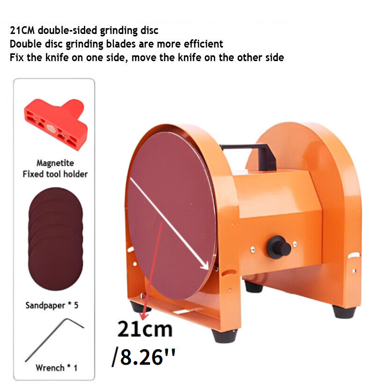 220V Electric Sharpener Sheep Clipper Double-side Grinder Knife Grinding Machine