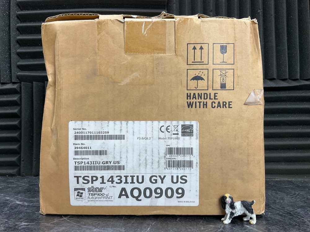Star Micronics TSP143IIU USB Receipt Printer gray 39464011 ✅❤️️✅❤️️  OPEN BOX