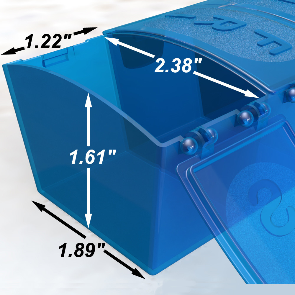 4Thought Med Manager Weekly, Extra Large Pill Organizer, XXL, 7 Day