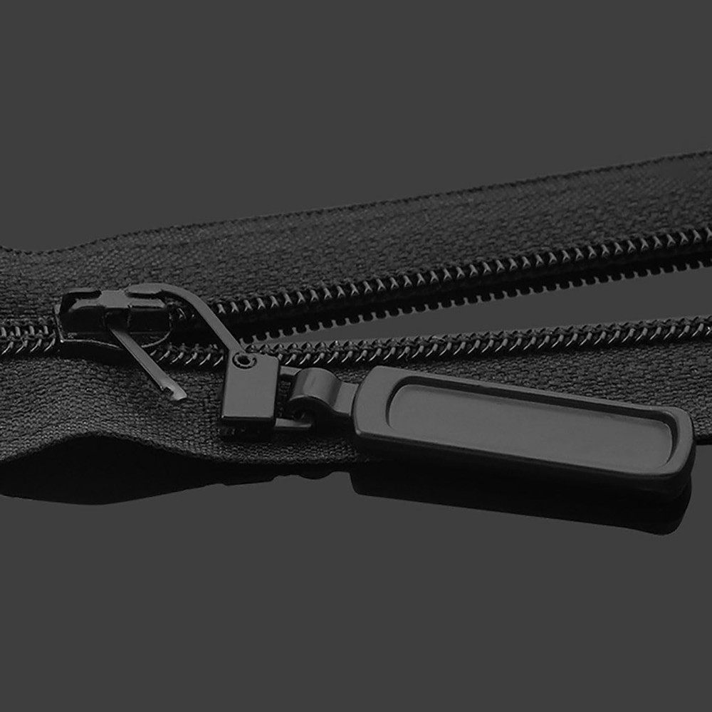 12PCS Black Metal Zipper Pull Replacement Jacket Zipper Slider Replacement for S