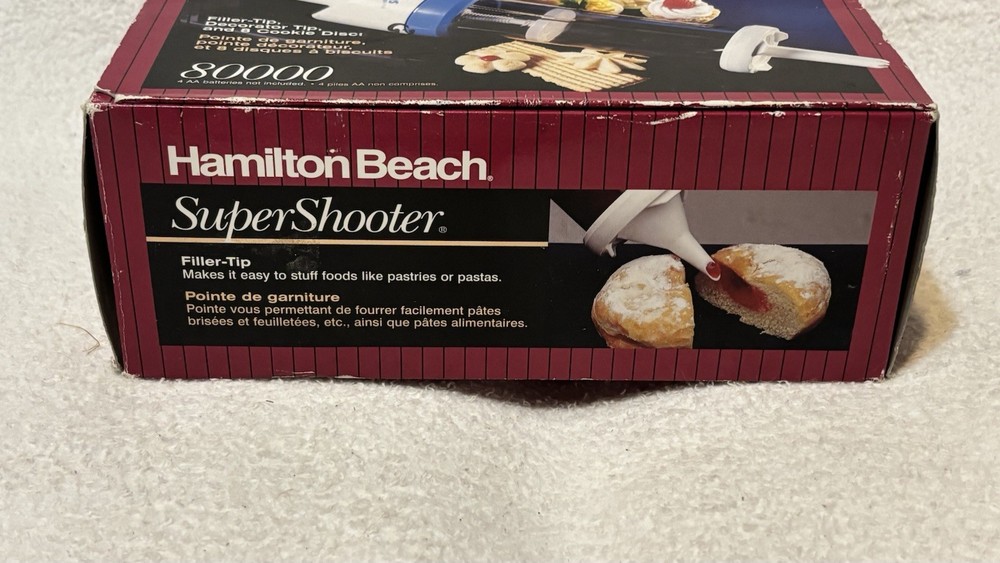 Hamilton Beach The Super Shooter Replacement Cookie Press - White