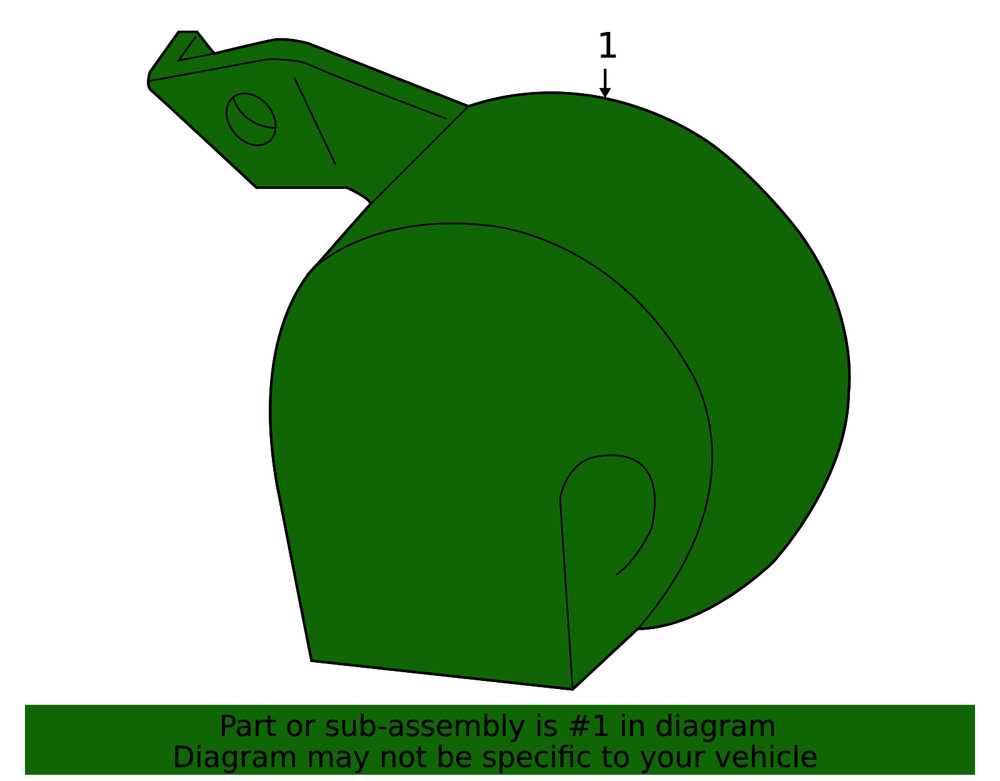 Genuine GM Horn 23303428