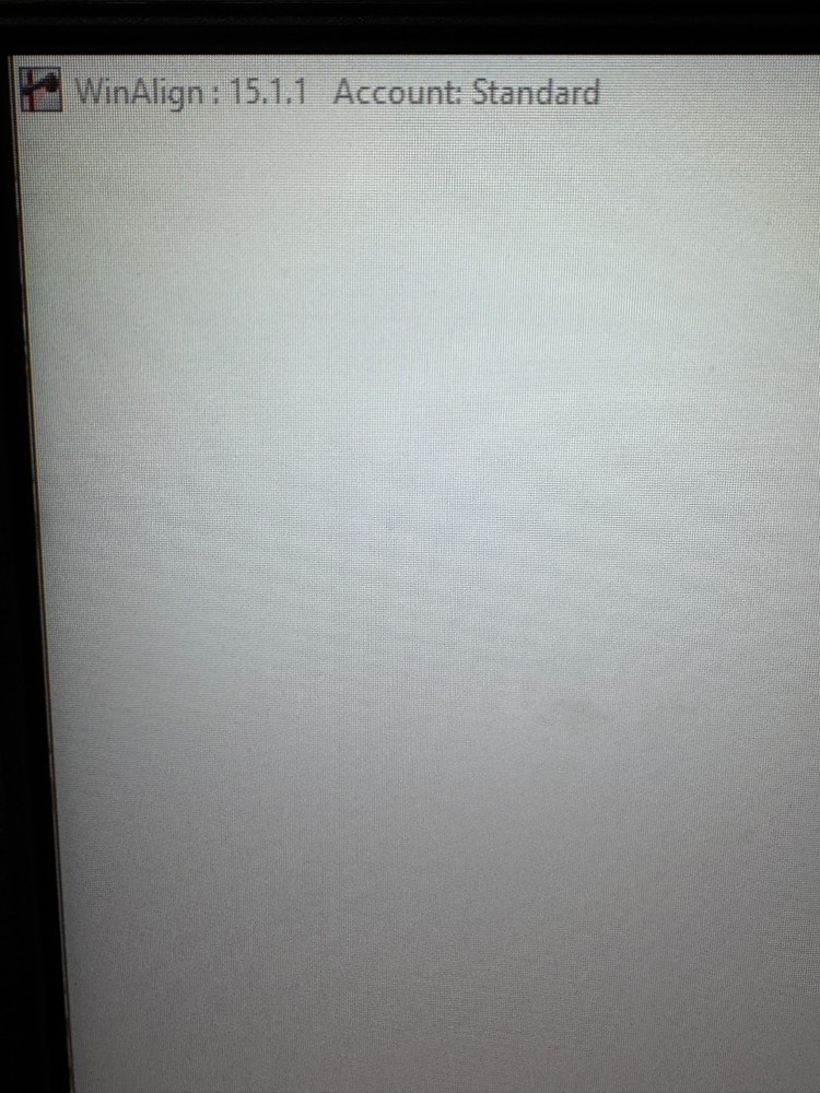 Hunter Engineering HW2 PC WinAlign V15.1.1 Desktop Tested.