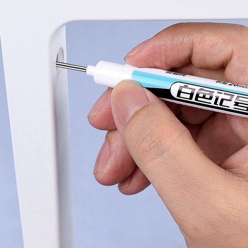 White Permanent Paint Marker Pen 0.7mm