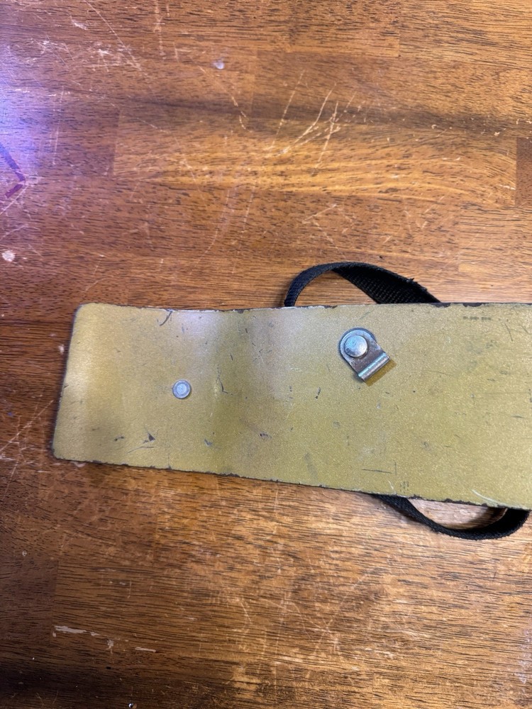 Weider Arm Curl Blaster Work Out Bar Vintage Weider Gold Read Description
