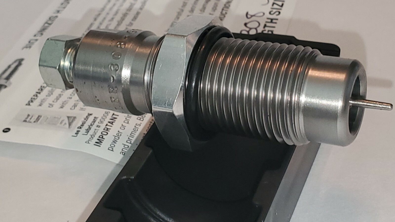 Lee 91076 308 Winchester Rifle Full Length Sizing Die Only Complete