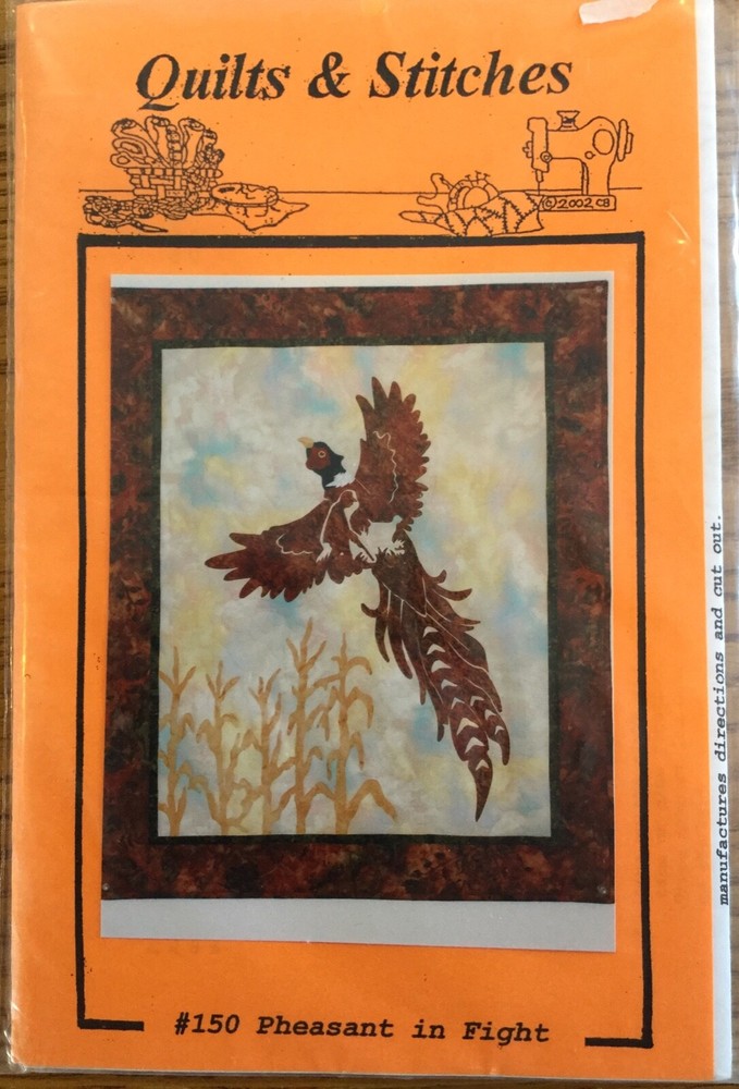 Quilts & Stitches phesant pattern