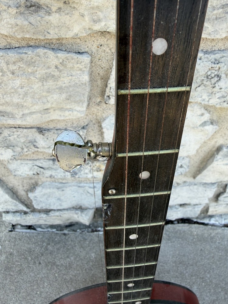 Vintage Hondo II Model HB 5A Five String Banjo With Case