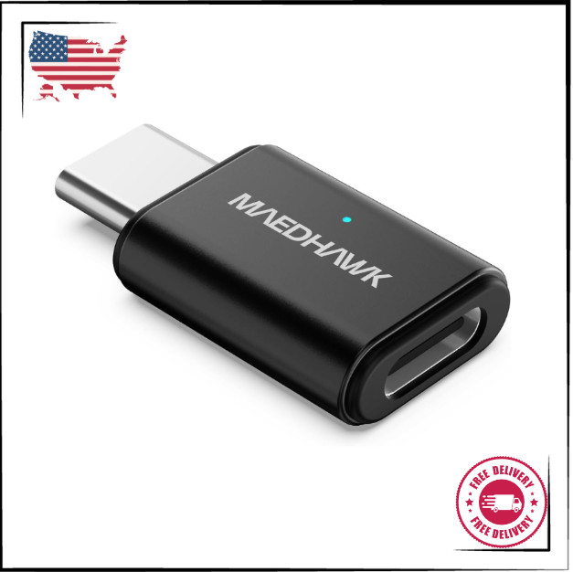 MaedHawk Bypass Motorcycle CarPlay Bluetooth Headset Adapter with Black