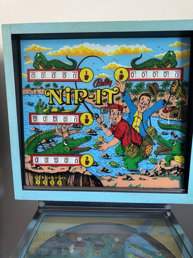 Bally's Nip-it Pinball Machine (1972)