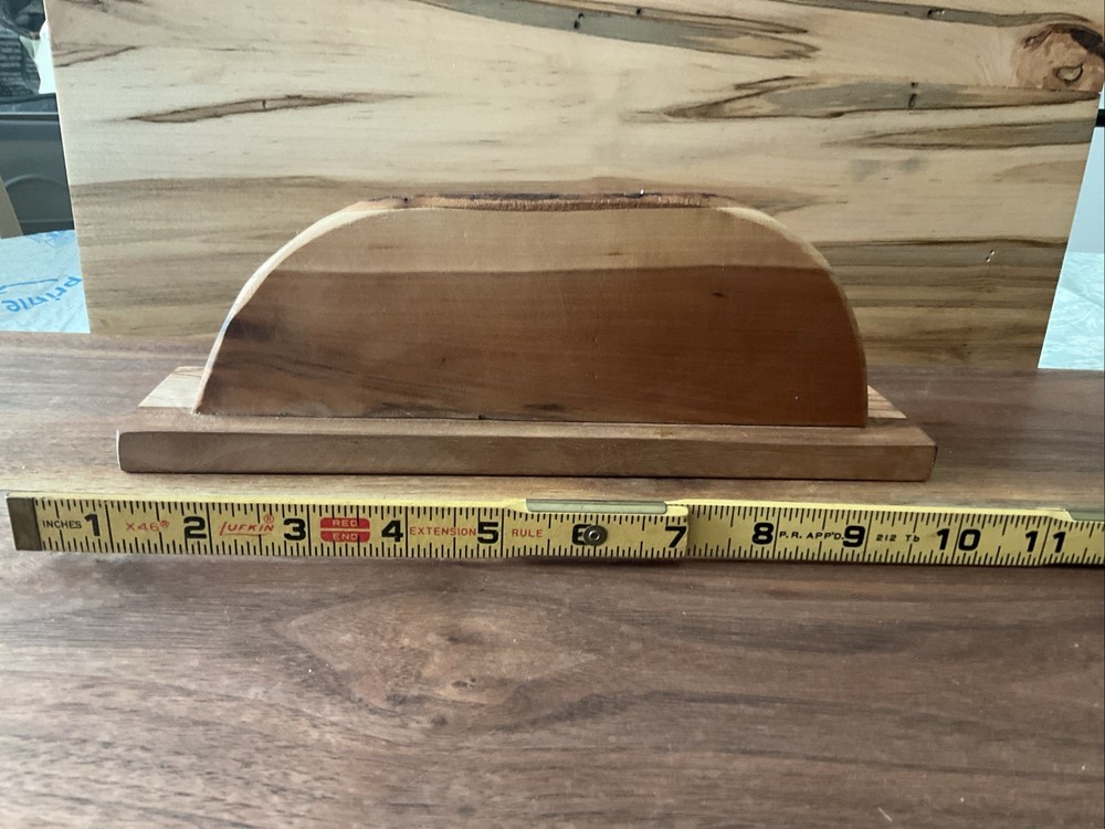 Handcrafted Cherry,ambrosia maple,and walnut Stand Display
