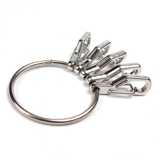 EDC Quick Release Ring Set Simple Spring Hanging Buckle Quick Hanging Key Chain