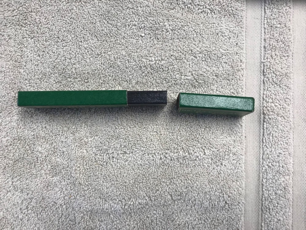 RED IMP Razor straight razor BOX ONLY