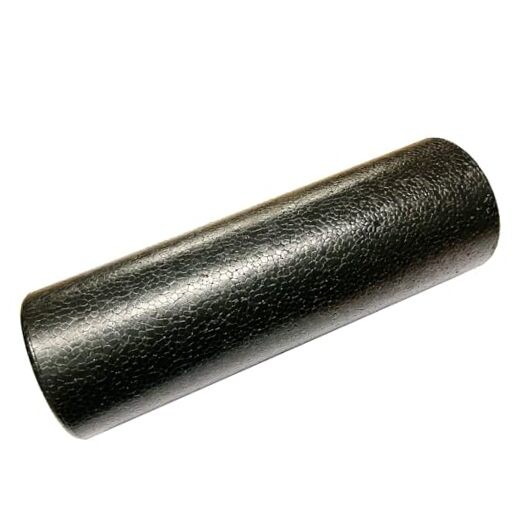 Travel Size Back Roller, High Density Foam Roller for Back Stretching, Black